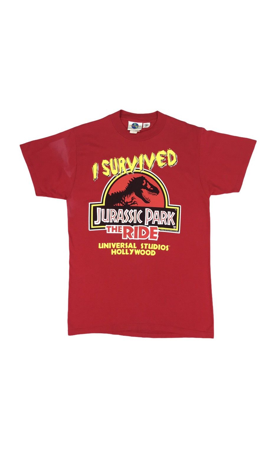 Universal Studios × Vintage Vintage JURASSIC PARK i survived movie promo t-shirt Size US M / EU 48-50 / 2 - 1 Thumbnail