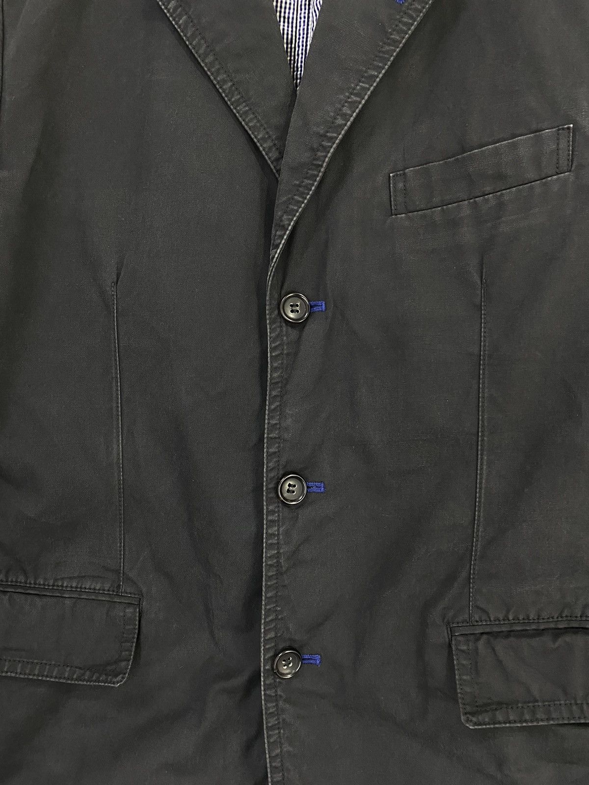 Comme des Garcons Homme Plus × Rei Kawakubo AD08 Comme Des Garçons Homme Suit Jacket Light Jacket Size US S / EU 44-46 / 1 - 6 Thumbnail