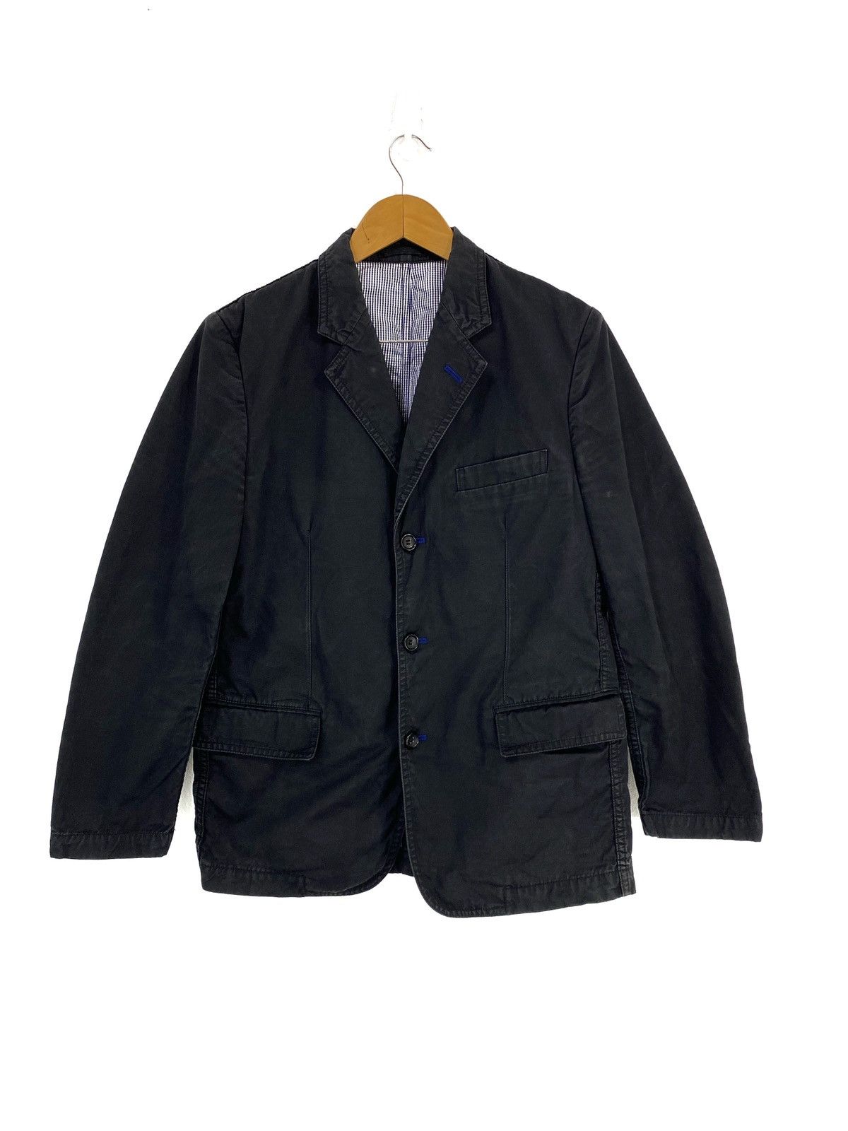 Comme des Garcons Homme Plus × Rei Kawakubo AD08 Comme Des Garçons Homme Suit Jacket Light Jacket Size US S / EU 44-46 / 1 - 2 Thumbnail