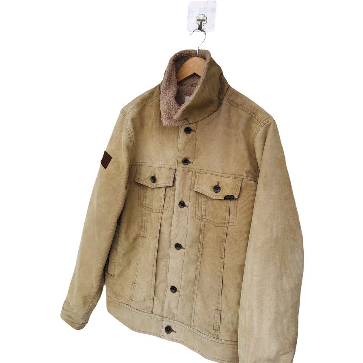 Billabong × Vintage Vintage Billabong Trucker jacket sherpa lining Size US M / EU 48-50 / 2 - 3 Thumbnail