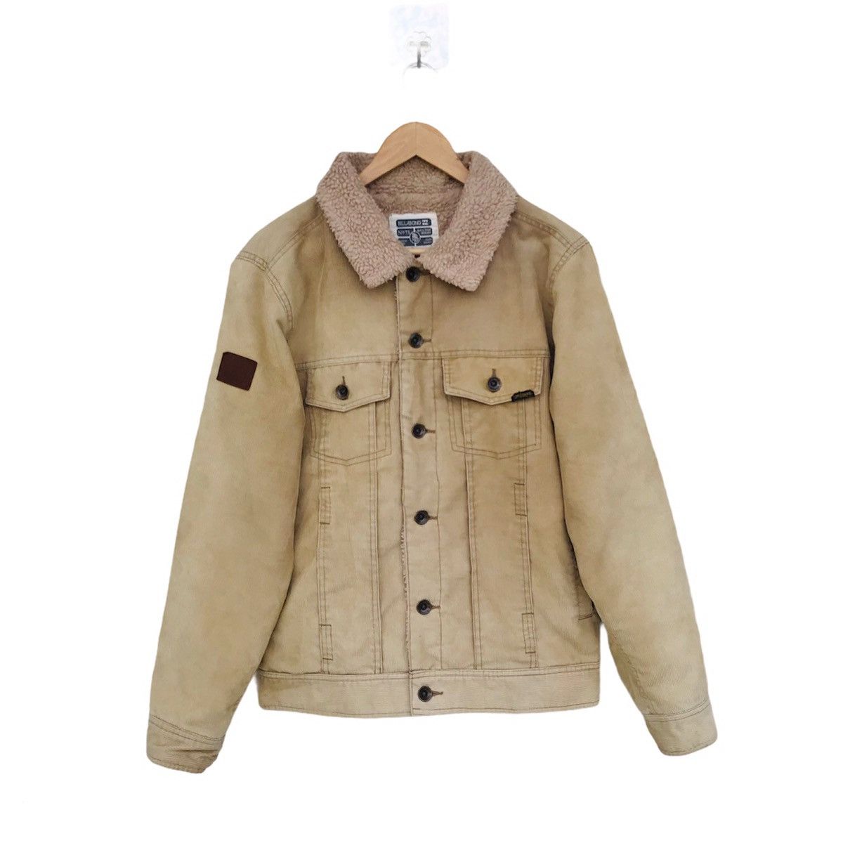 Billabong × Vintage Vintage Billabong Trucker jacket sherpa lining Size US M / EU 48-50 / 2 - 6 Thumbnail