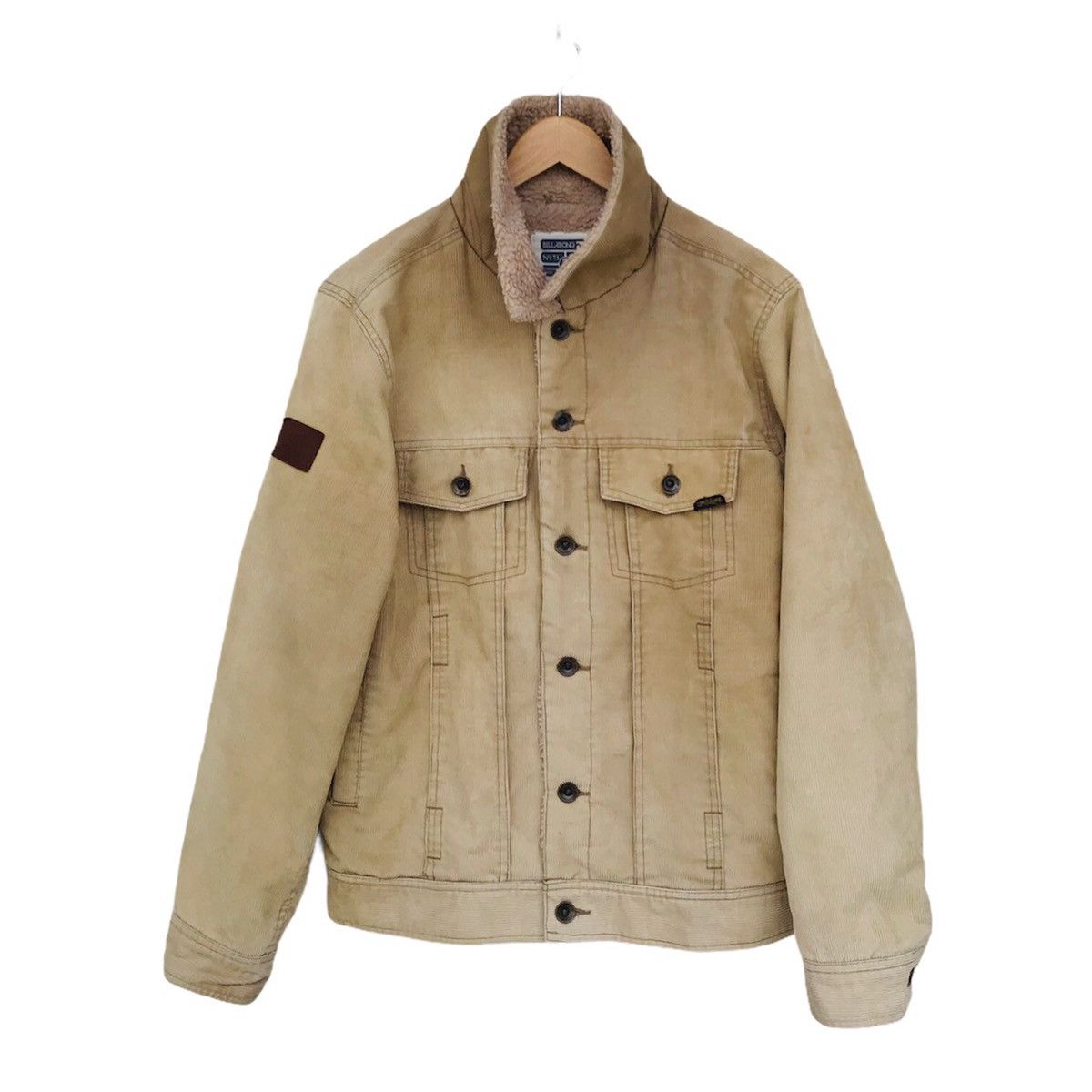 Billabong × Vintage Vintage Billabong Trucker jacket sherpa lining Size US M / EU 48-50 / 2 - 1 Thumbnail