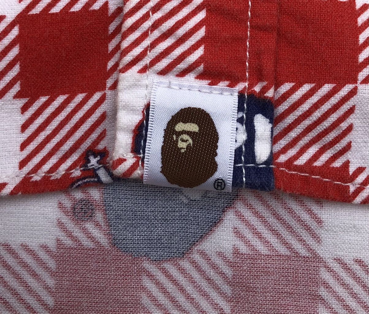 Bape Crown Ape Head Button Up S/S Shirt Size US M / EU 48-50 / 2 - 8 Thumbnail
