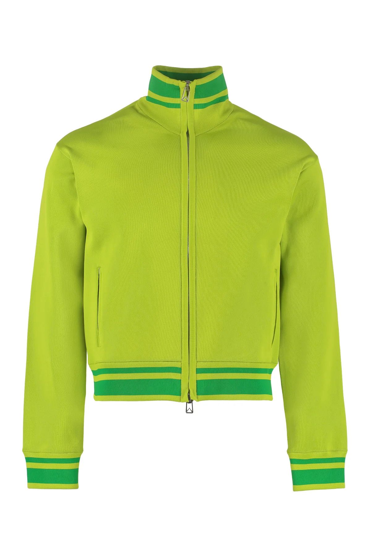 image of Bottega Veneta O1Loc1C0723 Jacket Lw Tech Double Fabric In Kiwi/parakeet, Men's (Size Medium)