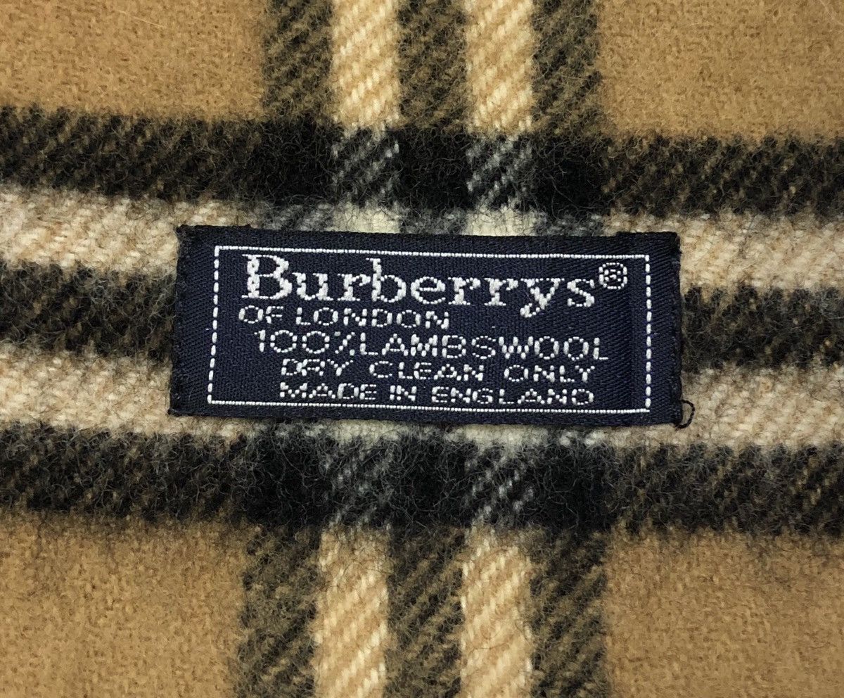 Burberry Vintage 90s Burberrys Of London Novacheck Scarves/ Muffler Size ONE SIZE - 9 Thumbnail