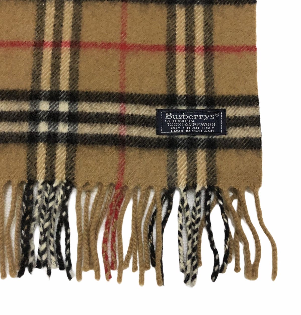 Burberry Vintage 90s Burberrys Of London Novacheck Scarves/ Muffler Size ONE SIZE - 4 Thumbnail