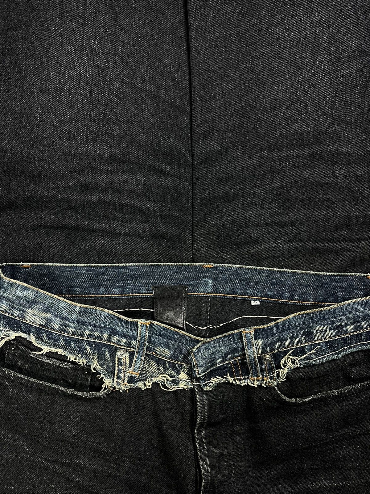 Dior × Hedi Slimane Dior Homme - AW06 Cummerbund Bootcut Denim Size US 30 / EU 46 - 5 Thumbnail