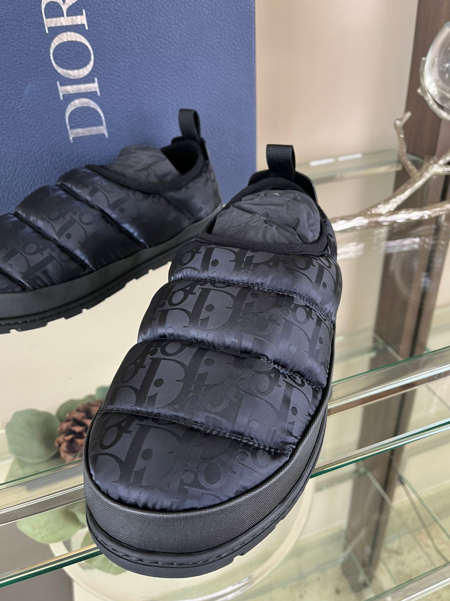 Dior Snow Slipper Oblique in Black Size US 9 / EU 42 - 2 Thumbnail