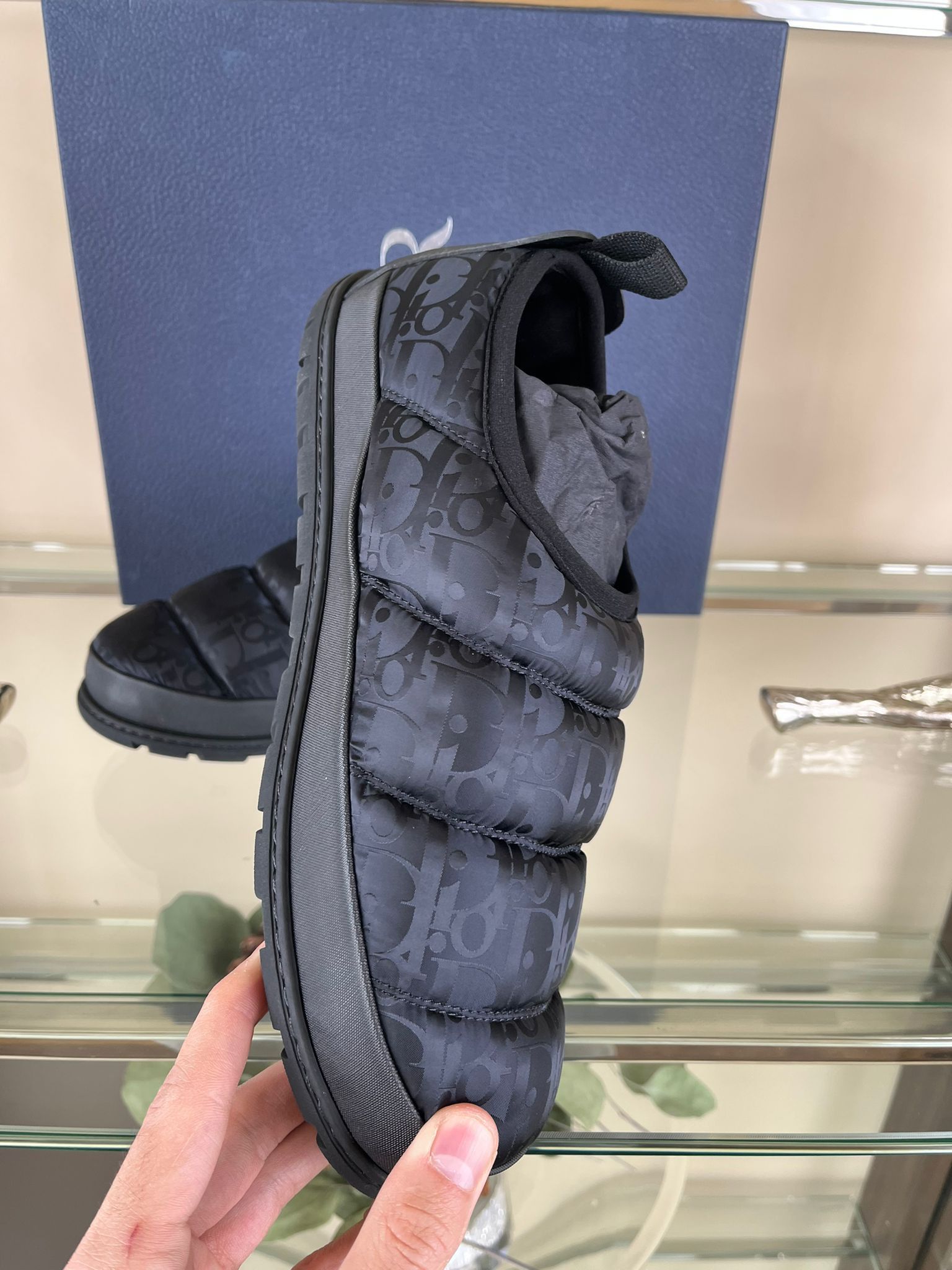 Dior Snow Slipper Oblique in Black Size US 9 / EU 42 - 7 Thumbnail