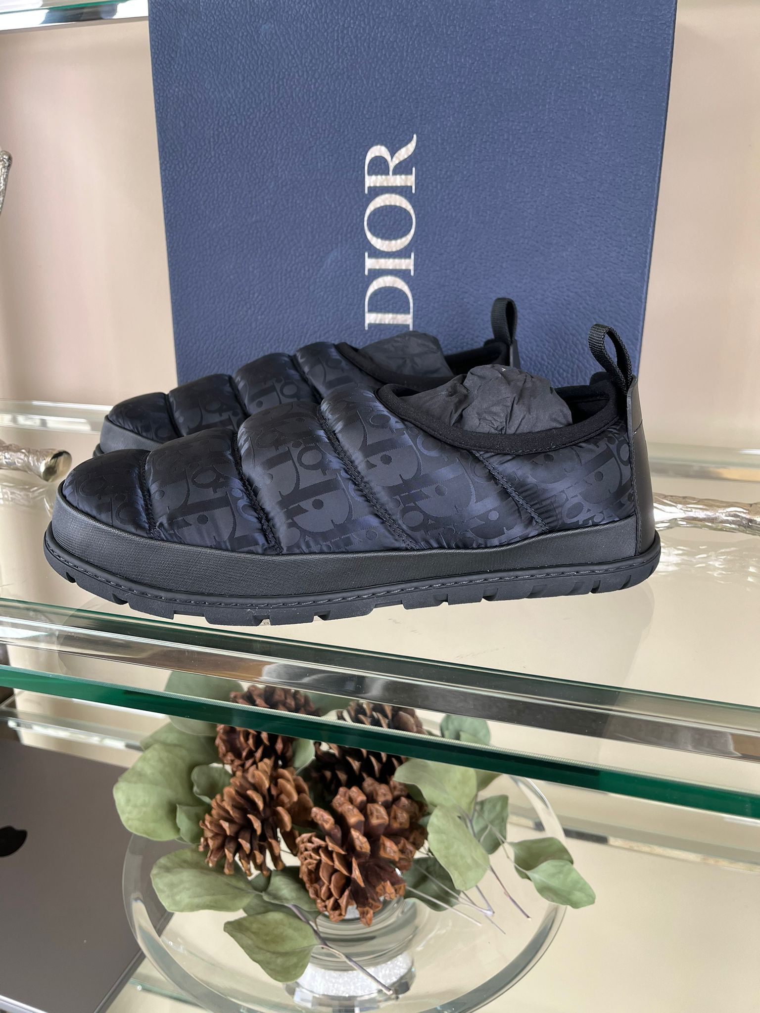 Dior Snow Slipper Oblique in Black Size US 9 / EU 42 - 6 Thumbnail