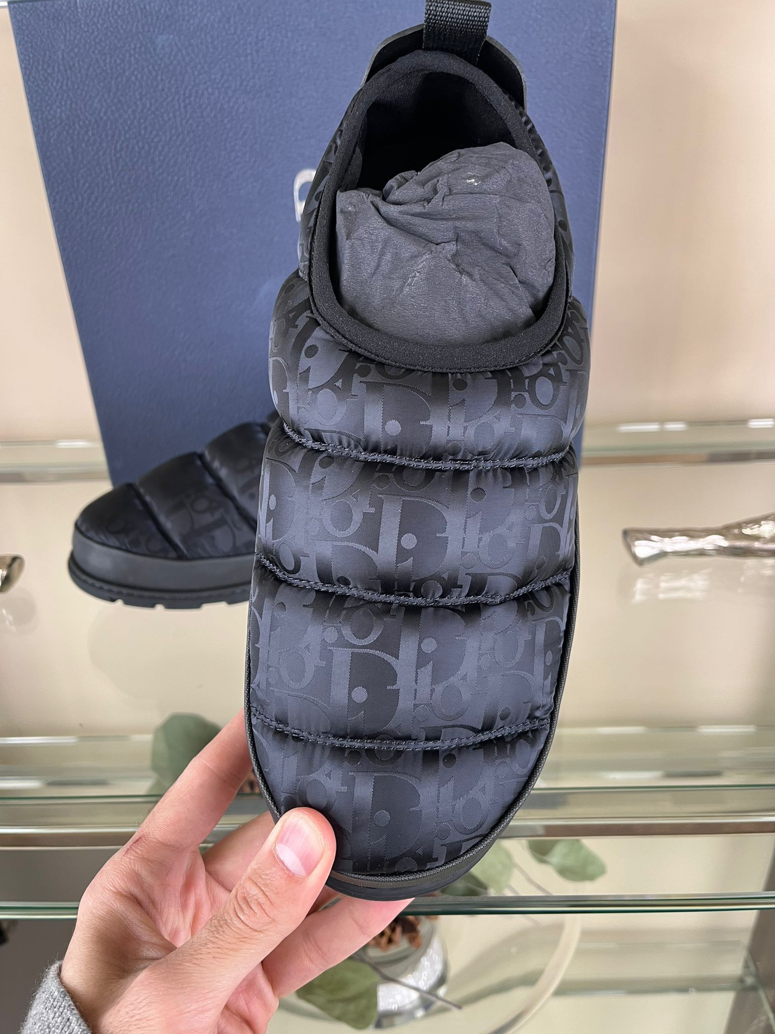 Dior Snow Slipper Oblique in Black Size US 9 / EU 42 - 4 Thumbnail