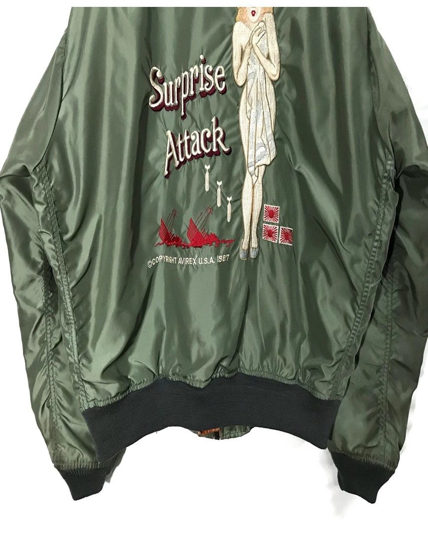 Avirex Vintage Surprise Attack Avirex USA Flyer’s Man Intermediate Size US L / EU 52-54 / 3 - 6 Thumbnail