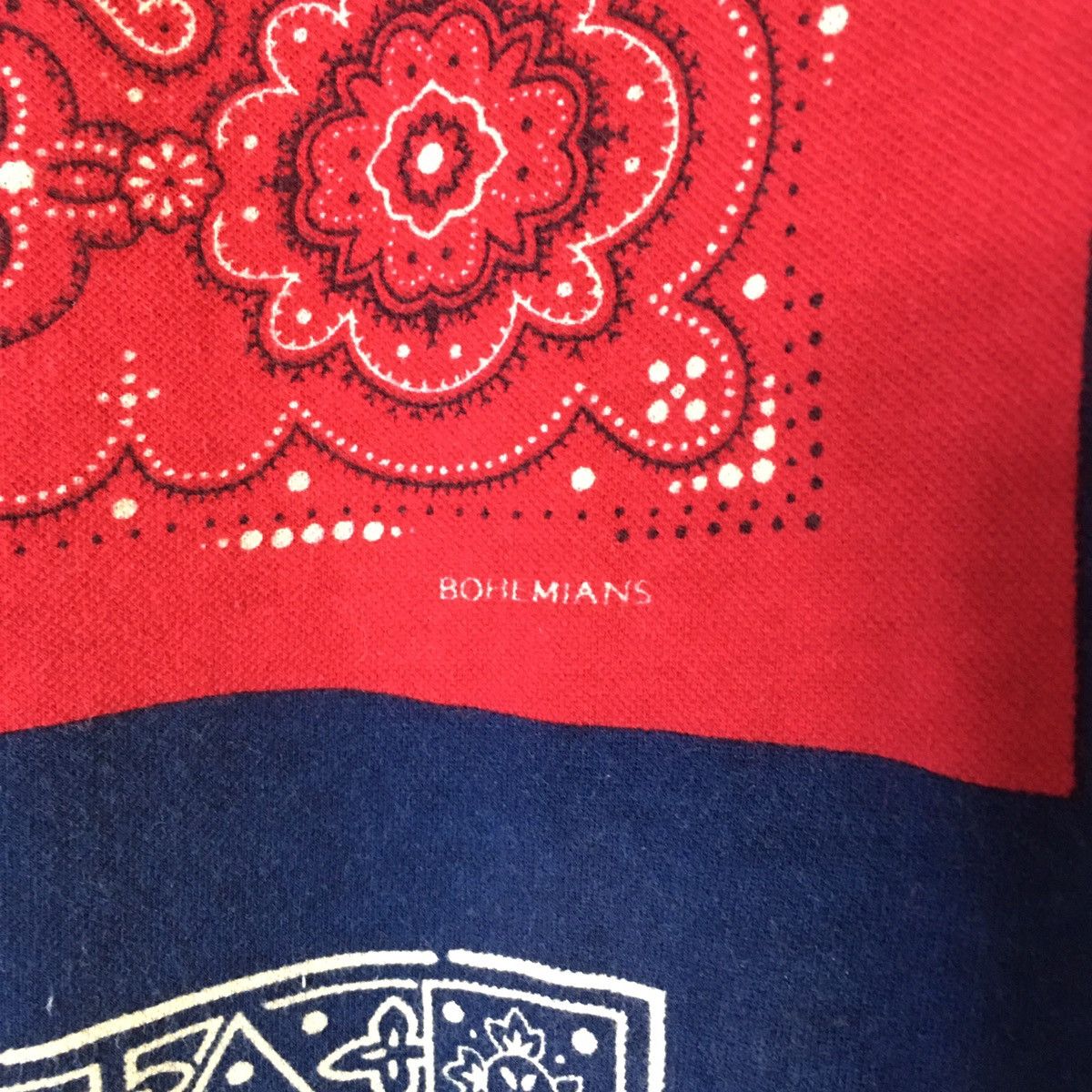 Japanese Brand Rare!! Bohemians Bandana Paisley Long Sleeves Tshirt Size US M / EU 48-50 / 2 - 7 Thumbnail