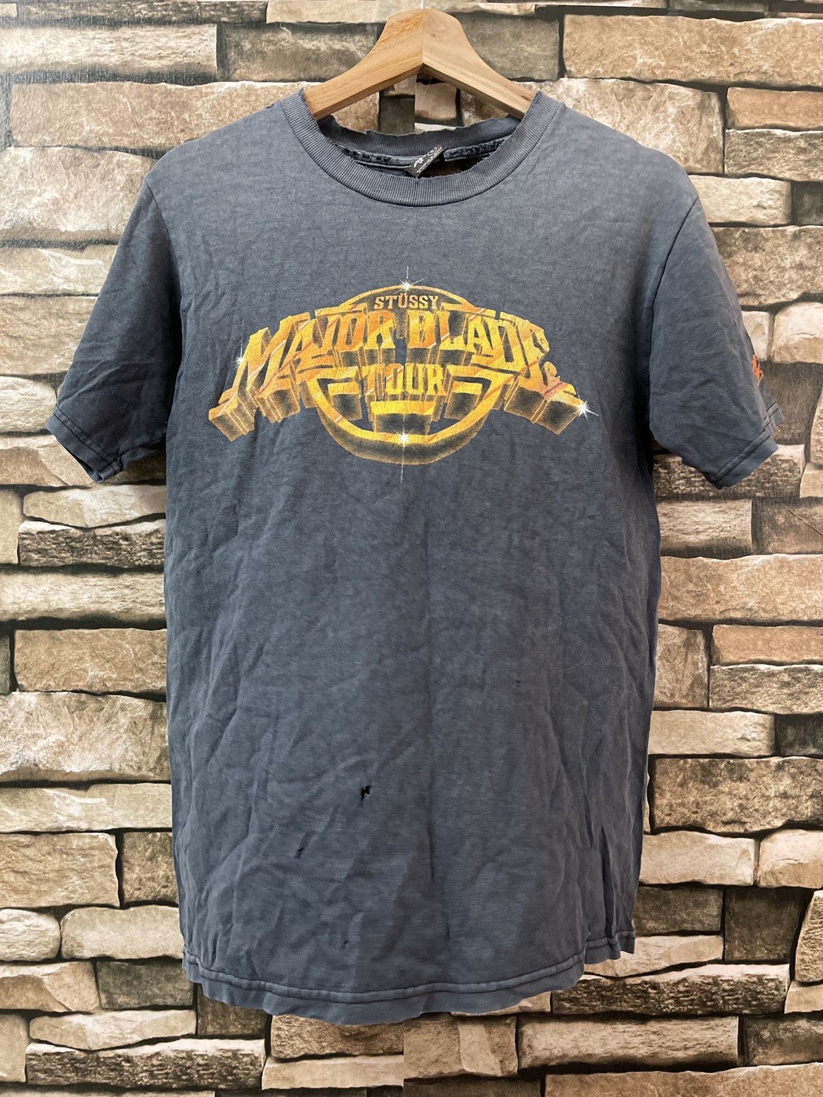 Stussy × Vintage VINTGE DISTRESSED STUSSY MAJOR BLADE TOUR Y2K VERY RARE Size US S / EU 44-46 / 1 - 1 Thumbnail