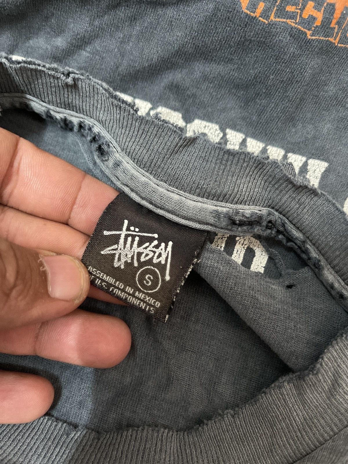 Stussy × Vintage VINTGE DISTRESSED STUSSY MAJOR BLADE TOUR Y2K VERY RARE Size US S / EU 44-46 / 1 - 9 Thumbnail