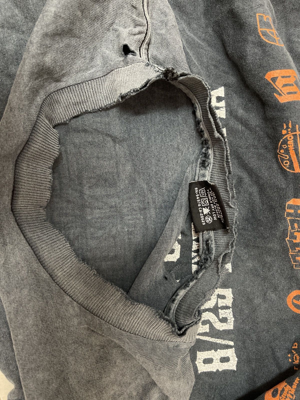 Stussy × Vintage VINTGE DISTRESSED STUSSY MAJOR BLADE TOUR Y2K VERY RARE Size US S / EU 44-46 / 1 - 8 Thumbnail