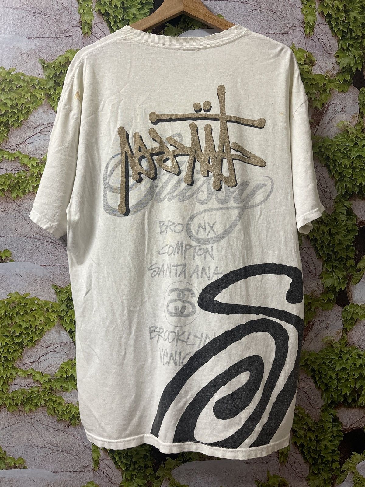 Stussy VINTAGE STUSSY RIVERSIBLE WORLD TOUR VERY RARE Size US L / EU 52-54 / 3 - 3 Thumbnail