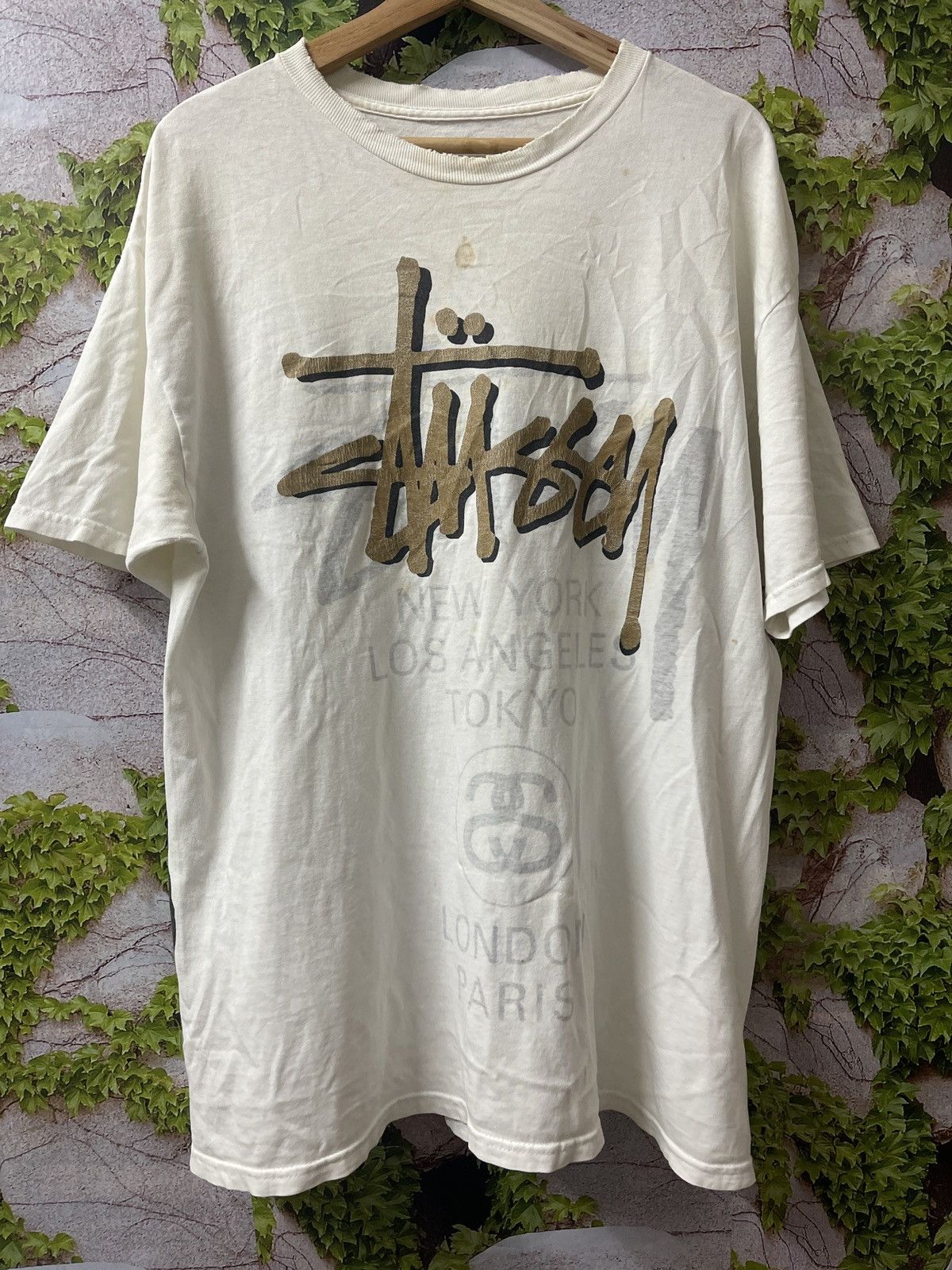 Stussy VINTAGE STUSSY RIVERSIBLE WORLD TOUR VERY RARE Size US L / EU 52-54 / 3 - 1 Thumbnail