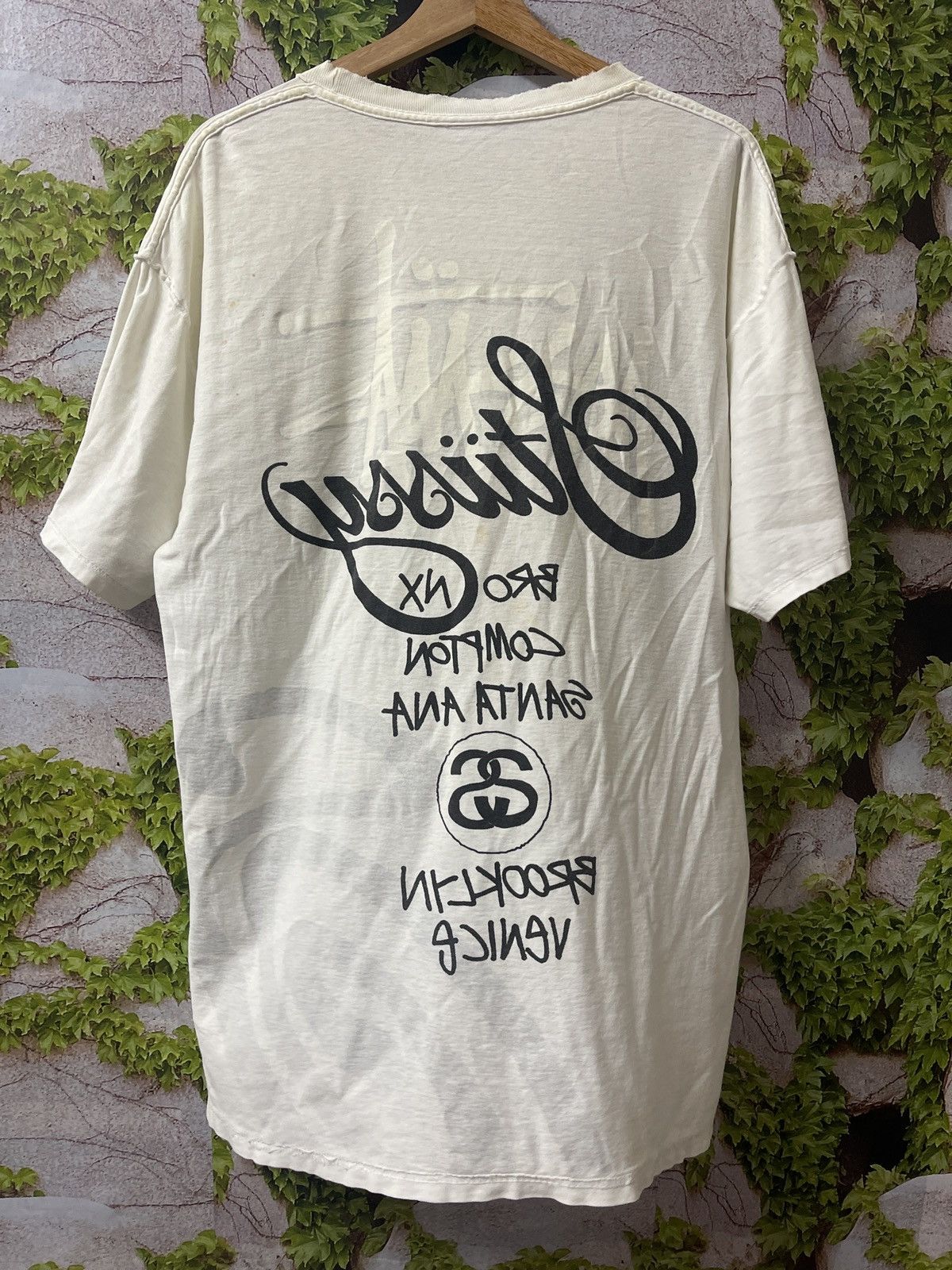 Stussy VINTAGE STUSSY RIVERSIBLE WORLD TOUR VERY RARE Size US L / EU 52-54 / 3 - 7 Thumbnail