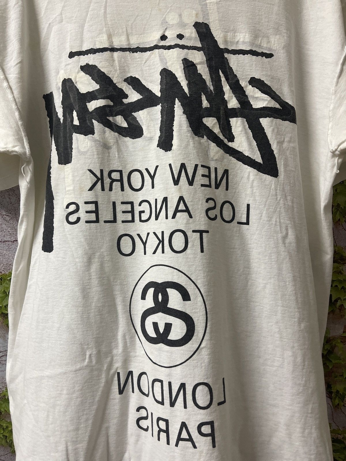 Stussy VINTAGE STUSSY RIVERSIBLE WORLD TOUR VERY RARE Size US L / EU 52-54 / 3 - 6 Thumbnail