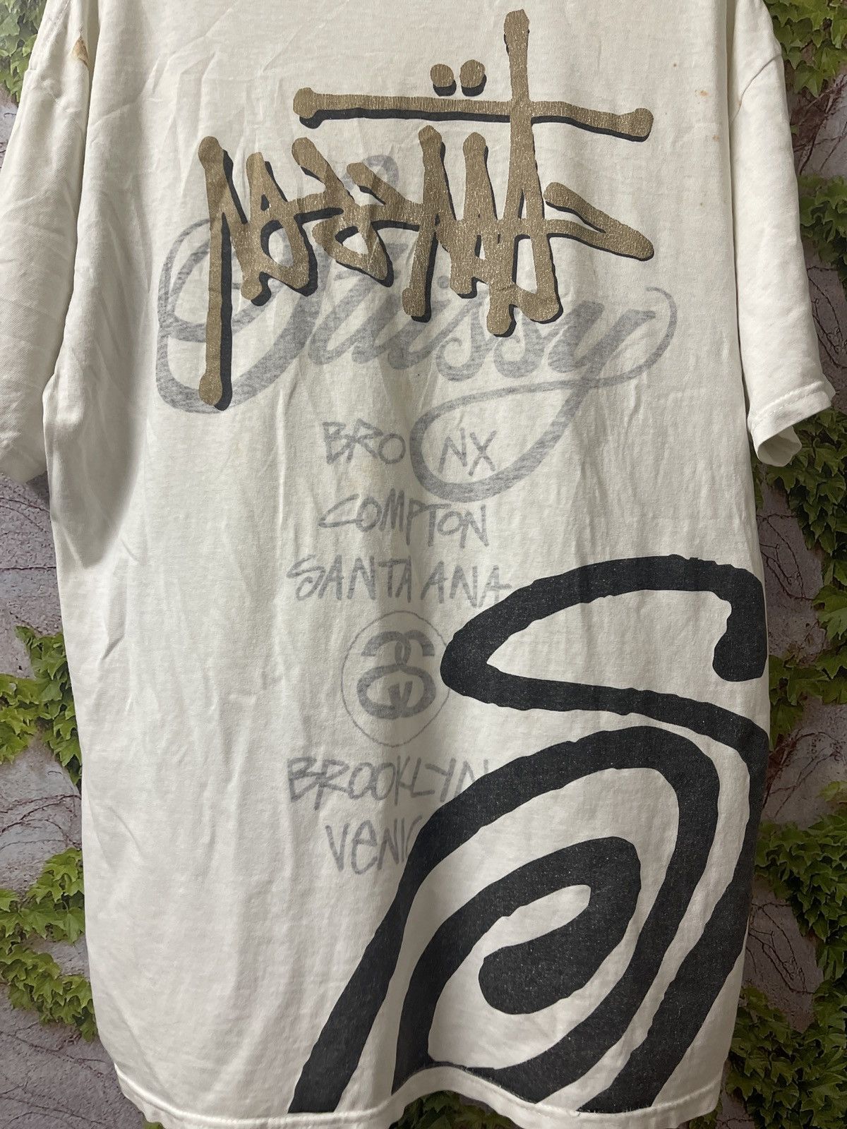 Stussy VINTAGE STUSSY RIVERSIBLE WORLD TOUR VERY RARE Size US L / EU 52-54 / 3 - 4 Thumbnail