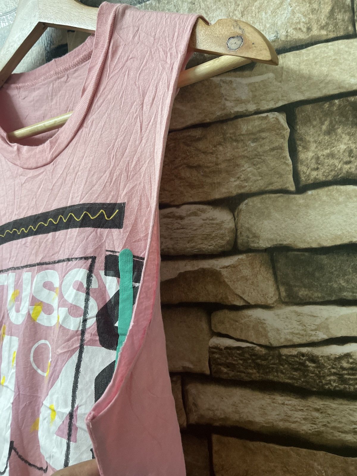 Stussy × Vintage VINTAGE STUSSY N.4 T-SHIRT VERY RARE Size US XS / EU 42 / 0 - 4 Thumbnail