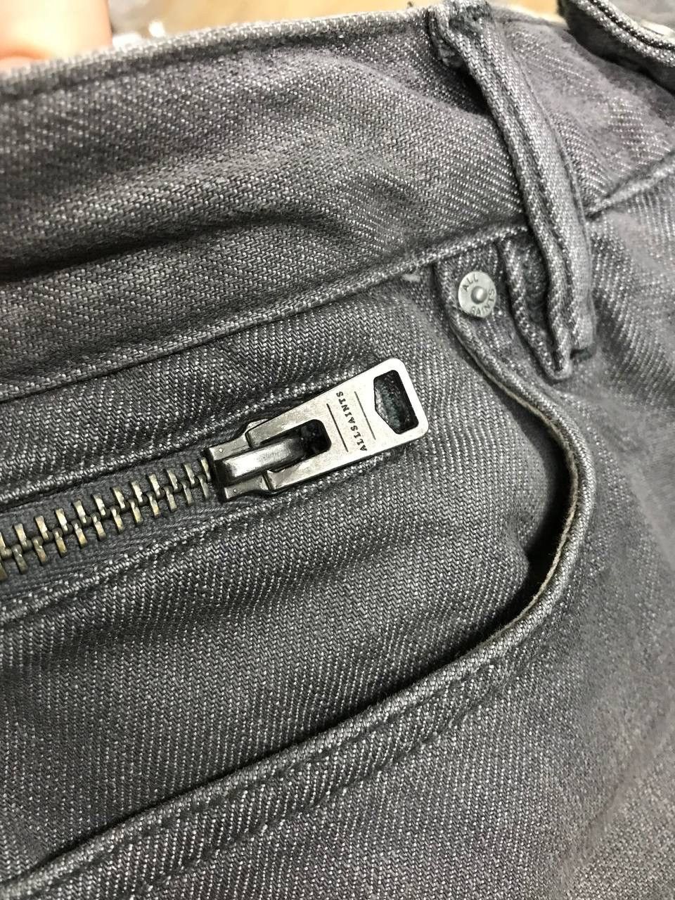 Allsaints Allsaints luxury streetwear gray denim jeans Size US 30 / EU 46 - 8 Thumbnail