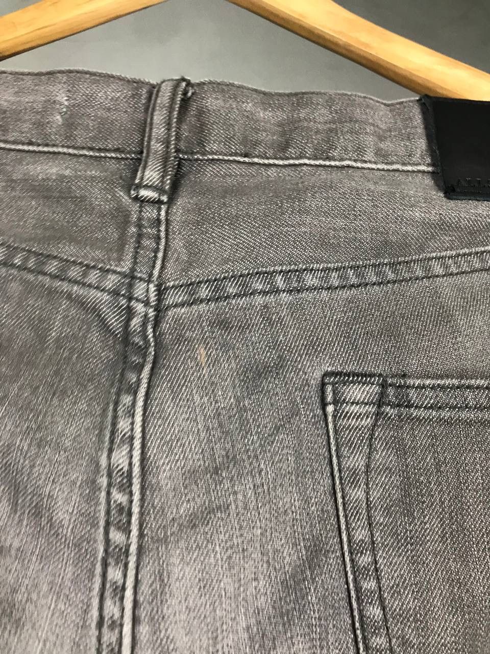 Allsaints Allsaints luxury streetwear gray denim jeans Size US 30 / EU 46 - 11 Thumbnail