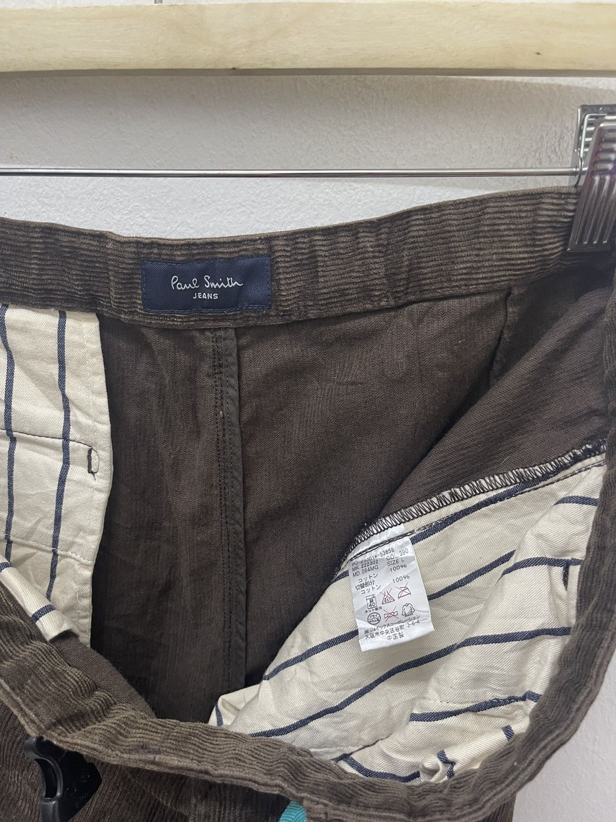 Paul Smith Rare Vintage PAUL SMITH JEANS Corduroy Size US 35 - 7 Thumbnail