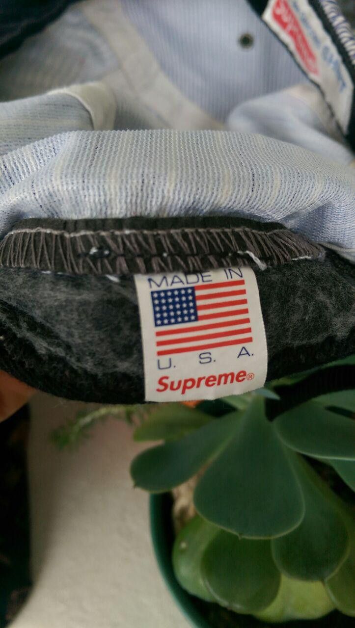 Comme des Garcons × Supreme Rare Supreme & Comme des Garcons Cap made in USA Size ONE SIZE - 9 Thumbnail
