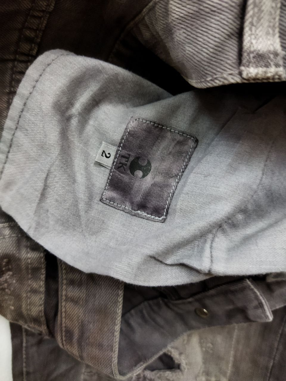 Japanese Brand × Takeo Kikuchi Rare!! Japanese TAKEO KIKUCHI Distressed Design Jeans Size US 32 / EU 48 - 8 Thumbnail