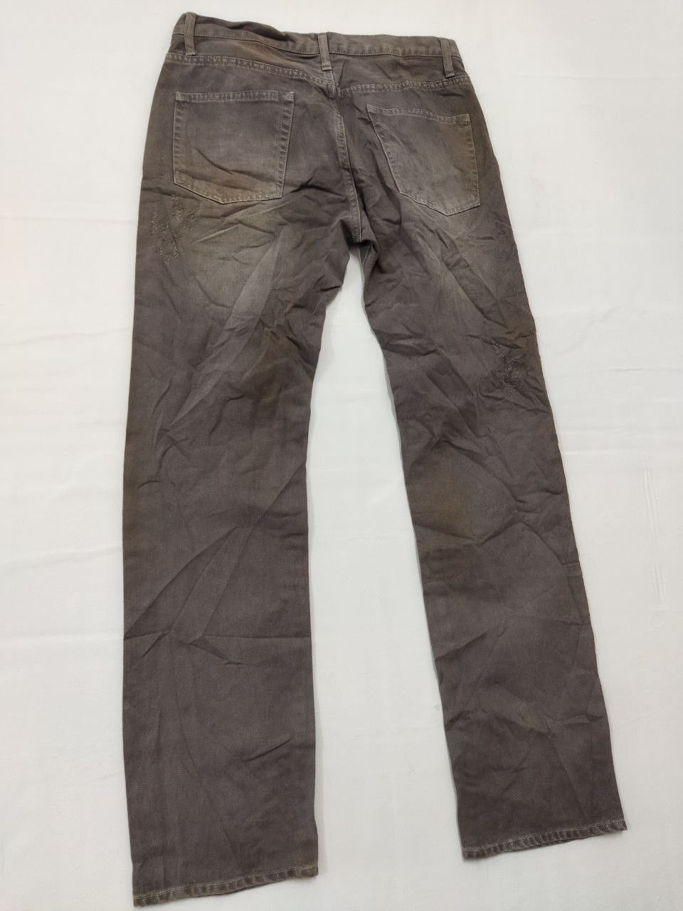 Japanese Brand × Takeo Kikuchi Rare!! Japanese TAKEO KIKUCHI Distressed Design Jeans Size US 32 / EU 48 - 5 Thumbnail