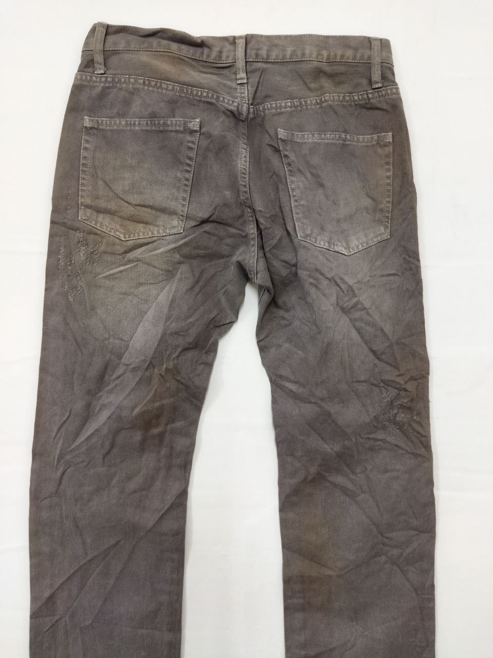 Japanese Brand × Takeo Kikuchi Rare!! Japanese TAKEO KIKUCHI Distressed Design Jeans Size US 32 / EU 48 - 7 Thumbnail