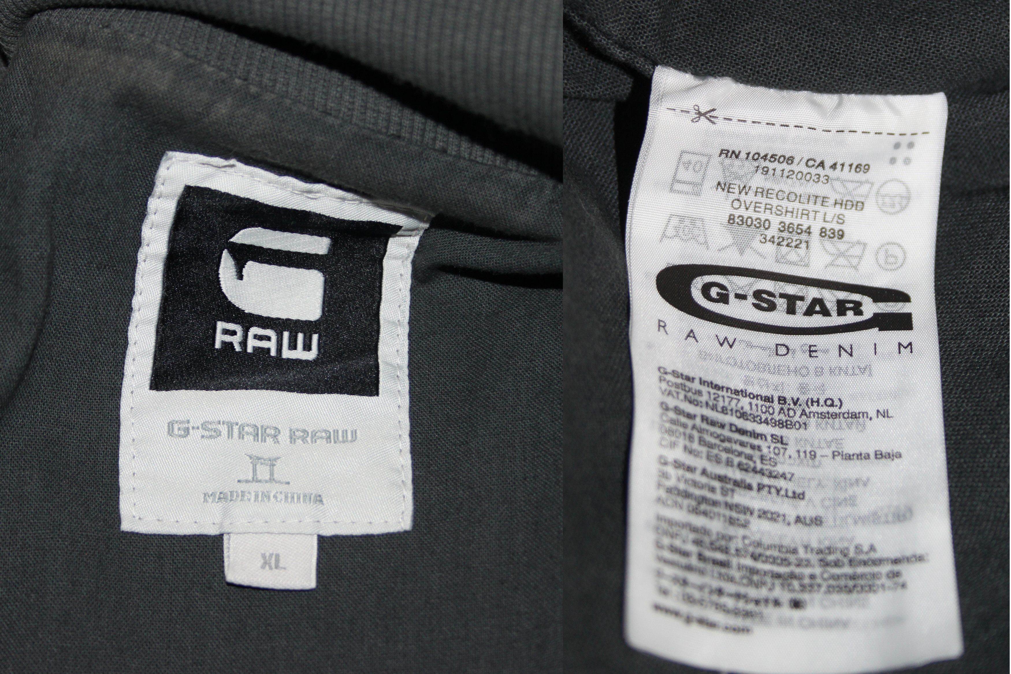G-Star G StAR RAW Jacket RECOLITE HDD Military style Y2K Size US XL / EU 56 / 4 - 4 Thumbnail