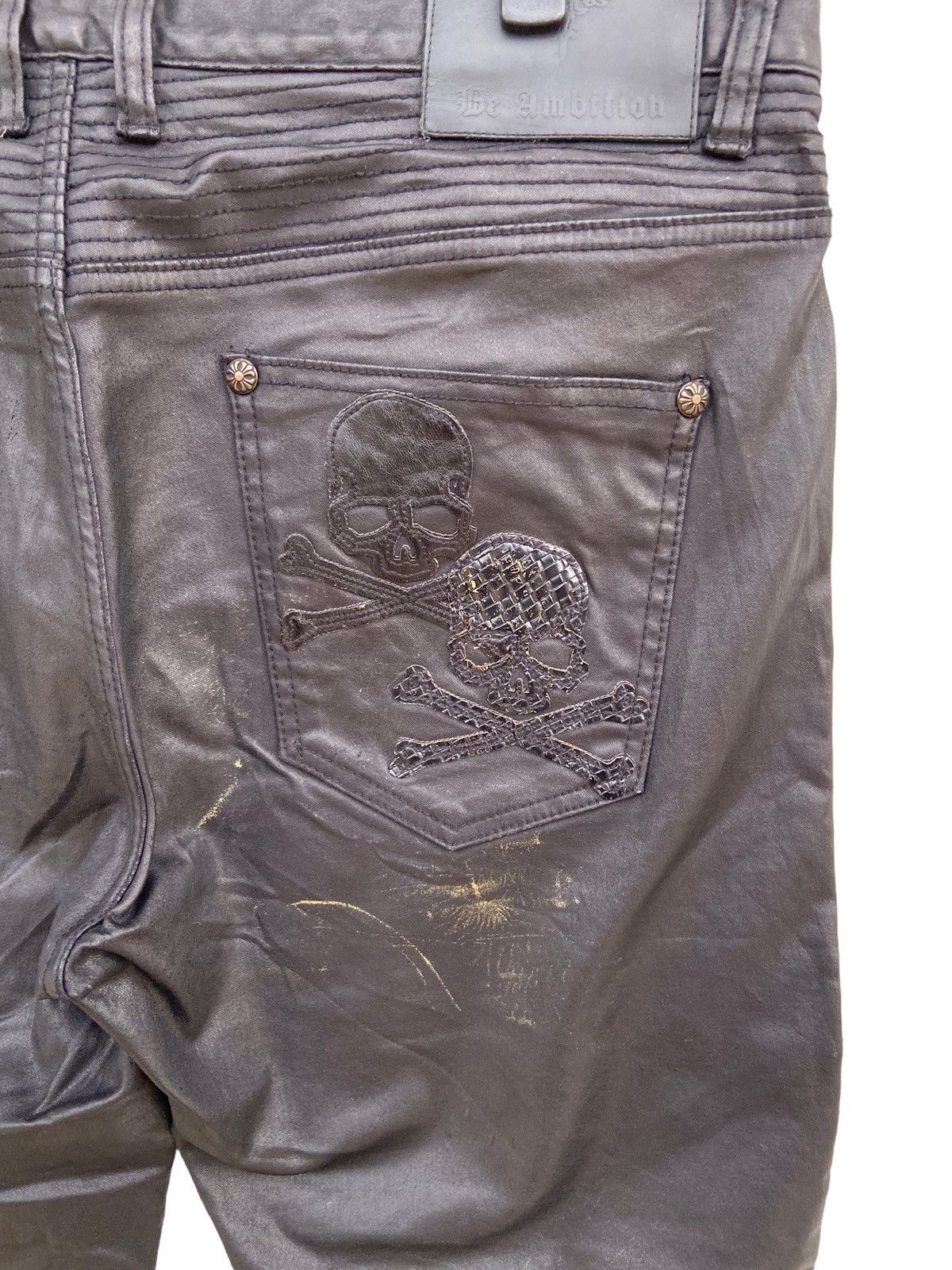 Japanese Brand BE AMBITION WAX STYLE PANT Size US 36 / EU 52 - 4 Thumbnail
