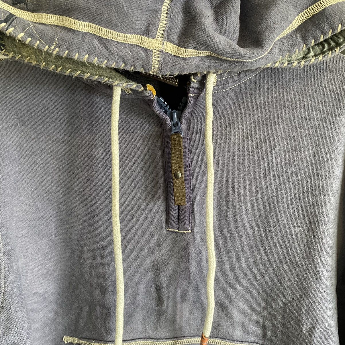 Napapijri Vintage Napapijri Expedition Experience Half Zipped Hoodie Size US S / EU 44-46 / 1 - 2 Thumbnail