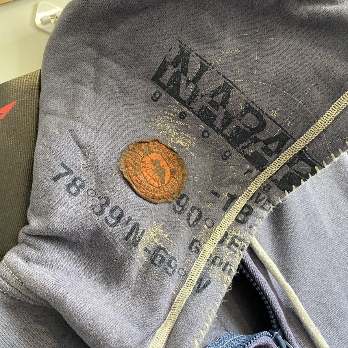 Napapijri Vintage Napapijri Expedition Experience Half Zipped Hoodie Size US S / EU 44-46 / 1 - 9 Thumbnail