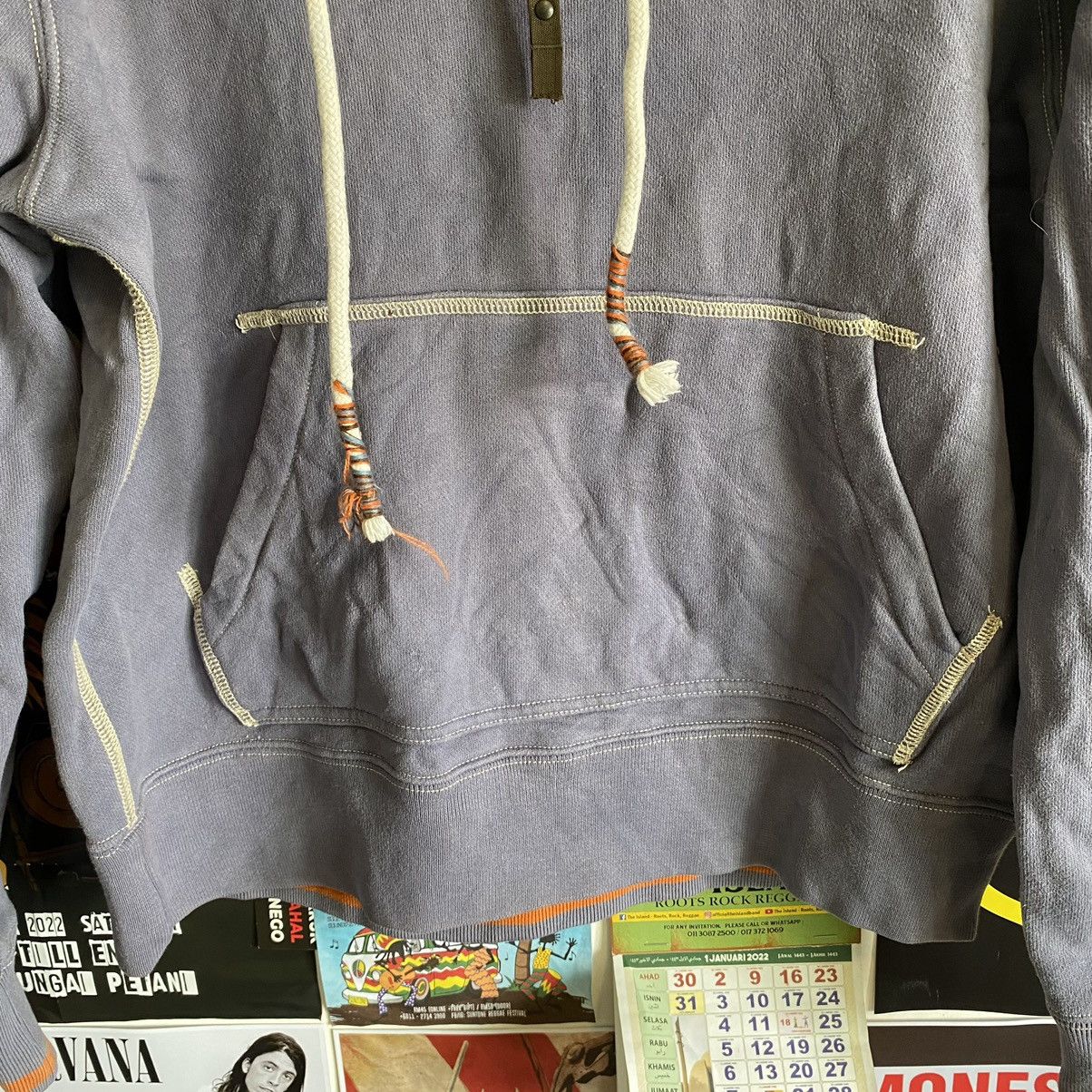 Napapijri Vintage Napapijri Expedition Experience Half Zipped Hoodie Size US S / EU 44-46 / 1 - 3 Thumbnail