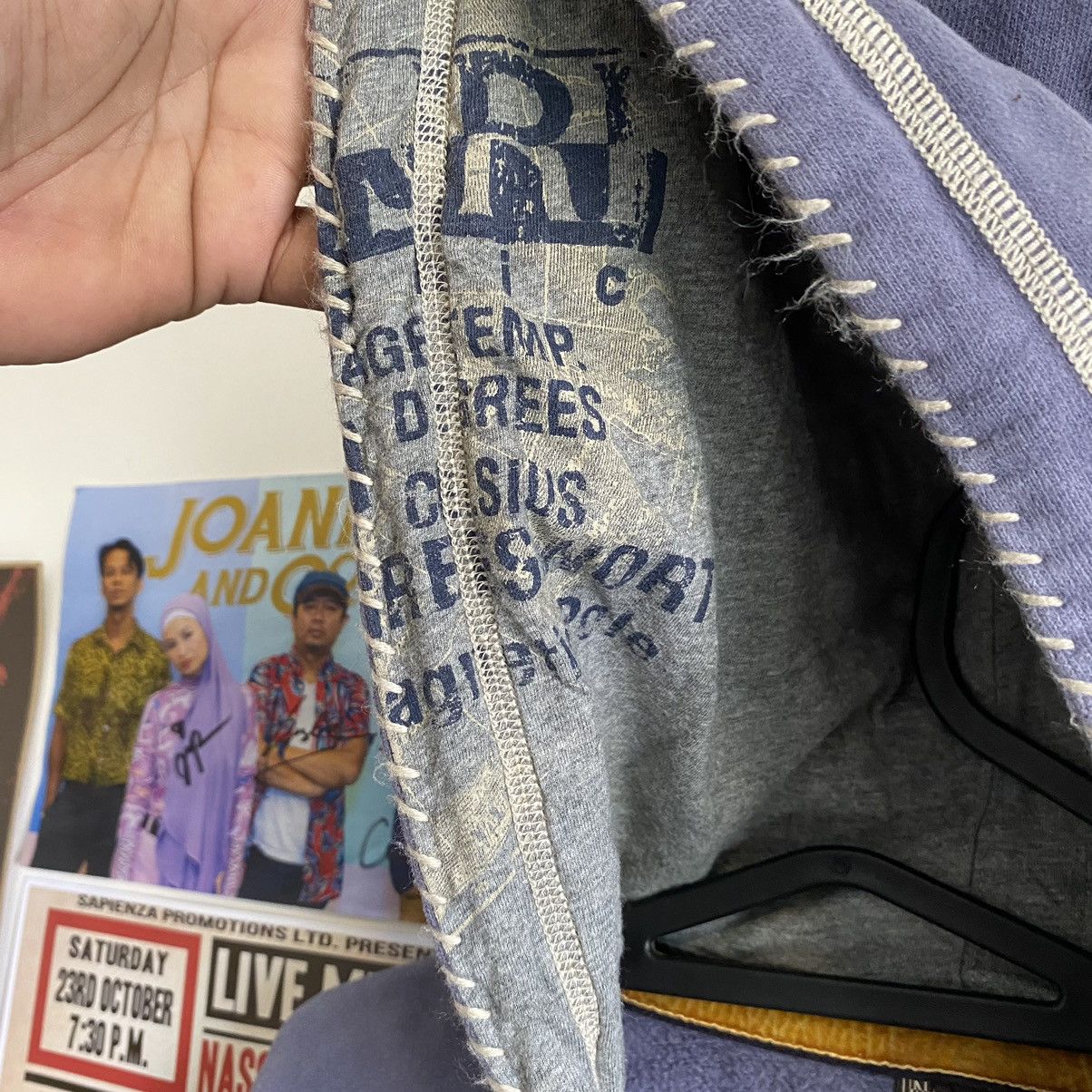 Napapijri Vintage Napapijri Expedition Experience Half Zipped Hoodie Size US S / EU 44-46 / 1 - 8 Thumbnail