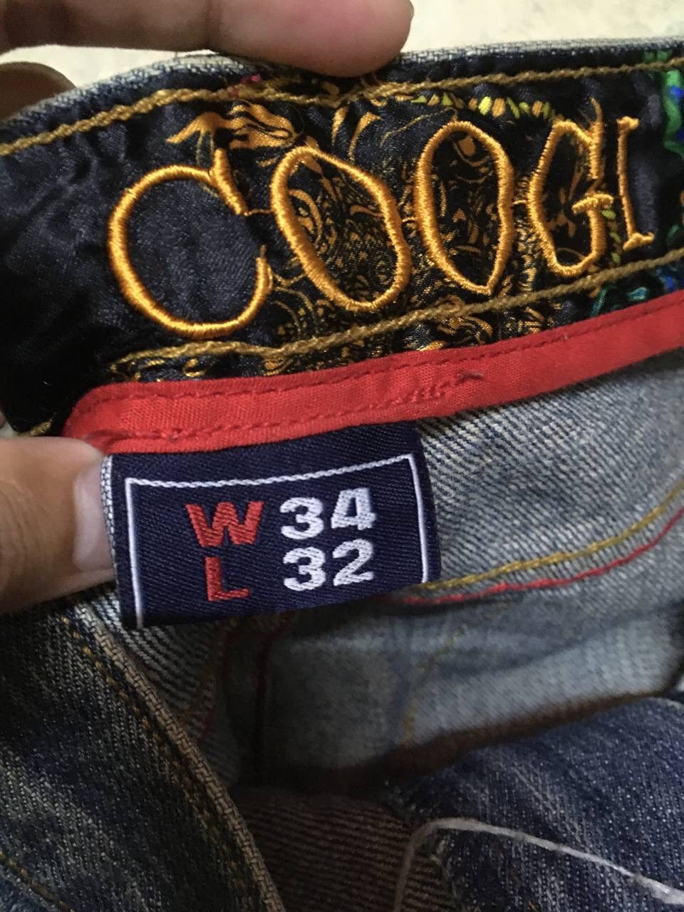 Coogi Drop Coogi Denim Pants Size US 33 - 15 Thumbnail