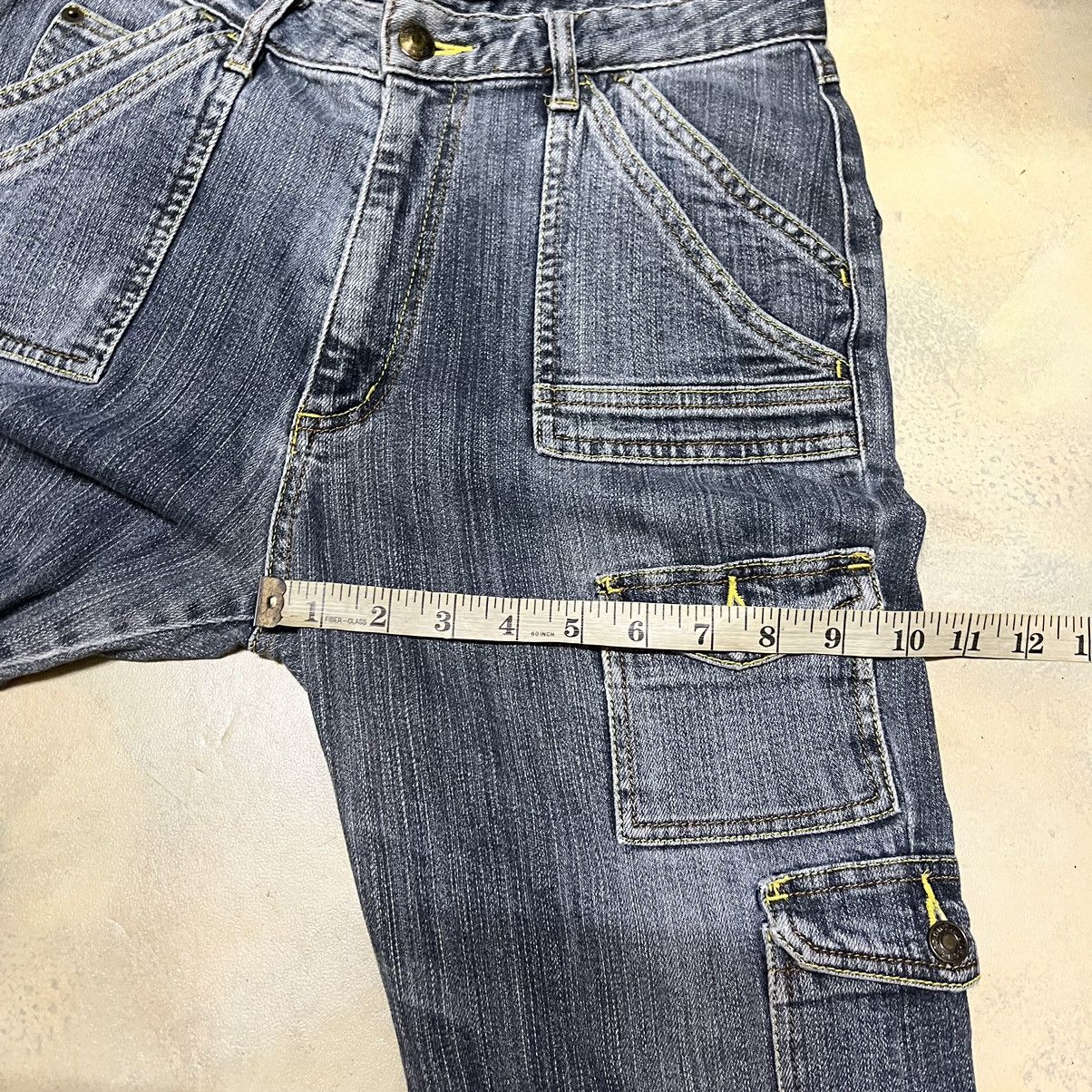 Japanese Brand Japanese Brand Bush Pants Bootcut Denim Jeans Size US 28 / EU 44 - 9 Thumbnail