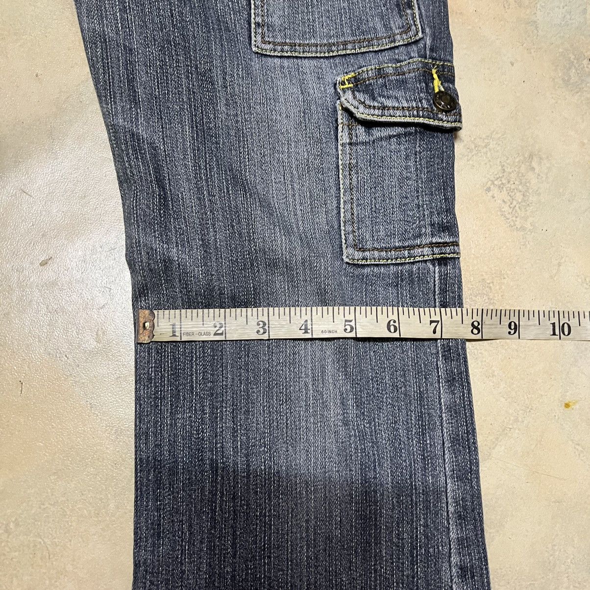 Japanese Brand Japanese Brand Bush Pants Bootcut Denim Jeans Size US 28 / EU 44 - 10 Thumbnail