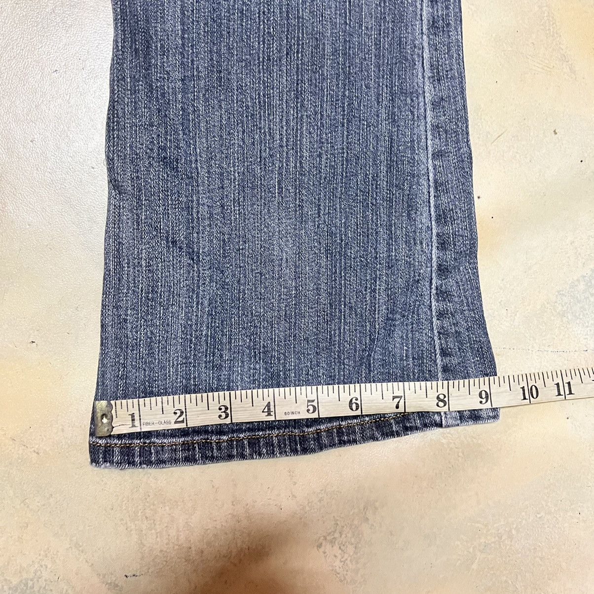 Japanese Brand Japanese Brand Bush Pants Bootcut Denim Jeans Size US 28 / EU 44 - 11 Thumbnail