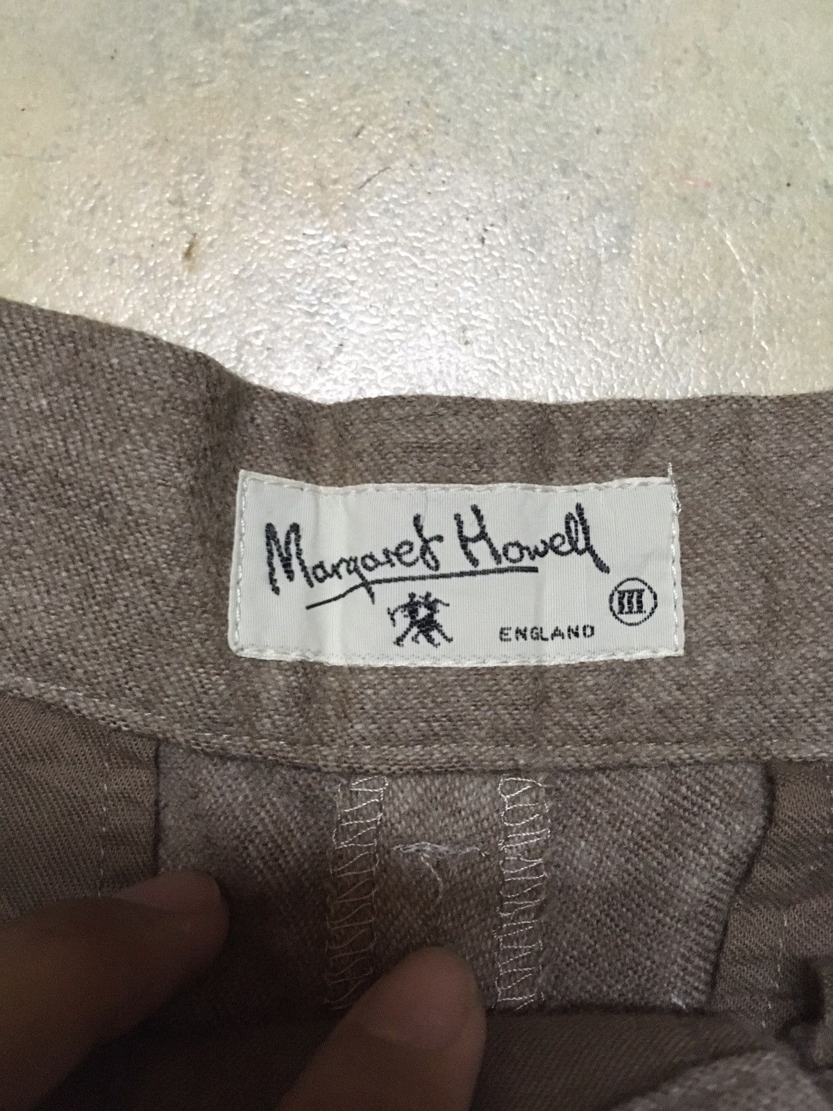 Margaret Howell Margaret Howell MHL Baggy Pants Loose Pants Wool Pants Size US 28 / EU 44 - 4 Thumbnail
