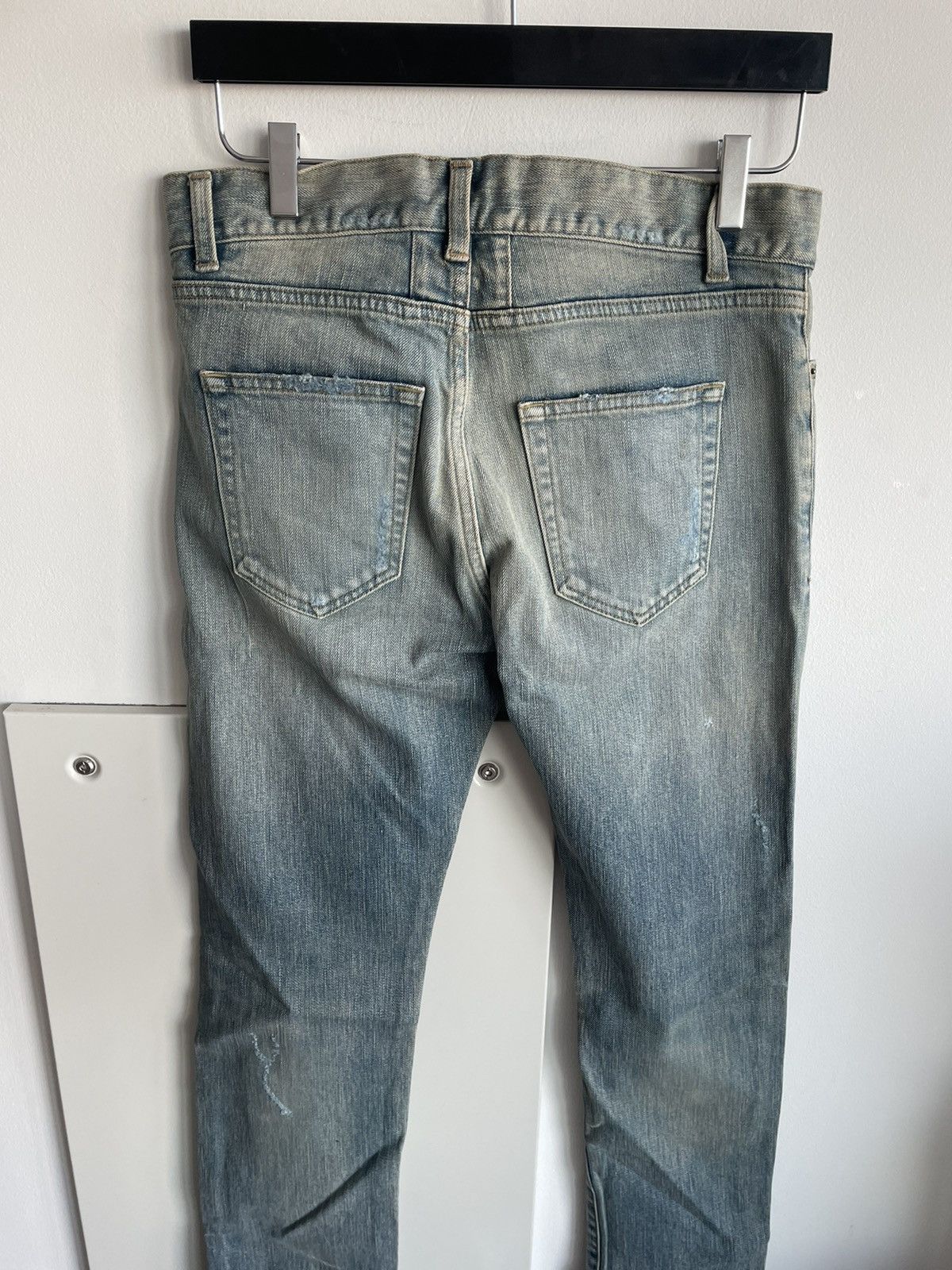 Hedi Slimane × Saint Laurent Paris Super Rare Saint Laurent Trash Denim by Hedi Slimane Size US 29 - 25 Thumbnail