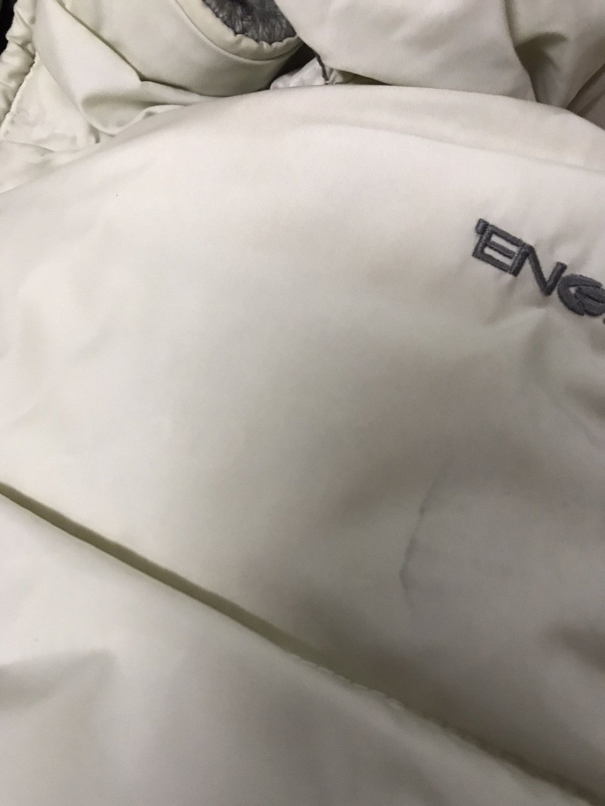 Energie × Vintage Vintage Energie Hoodie Down Cropped Jacket Size L / US 10 / IT 46 - 7 Thumbnail