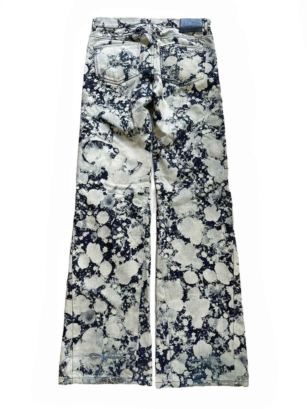 Louis Vuitton 2019 Plain Rainbow Runway Dorothy Poppy Bleach Flare Denim Size US 30 / EU 46 - 9 Thumbnail