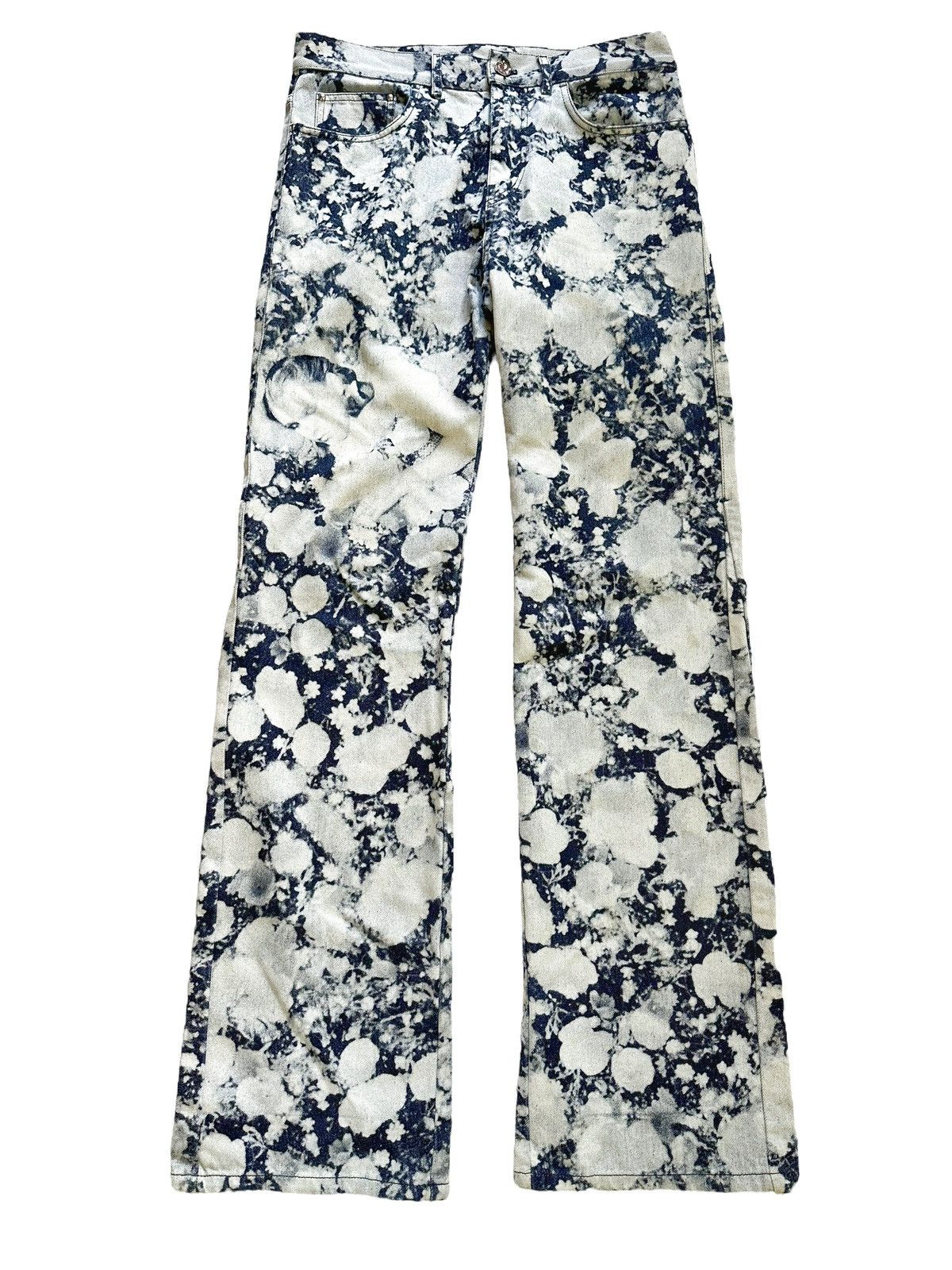 2019 Plain Rainbow Runway Dorothy Poppy Bleach Flare Denim