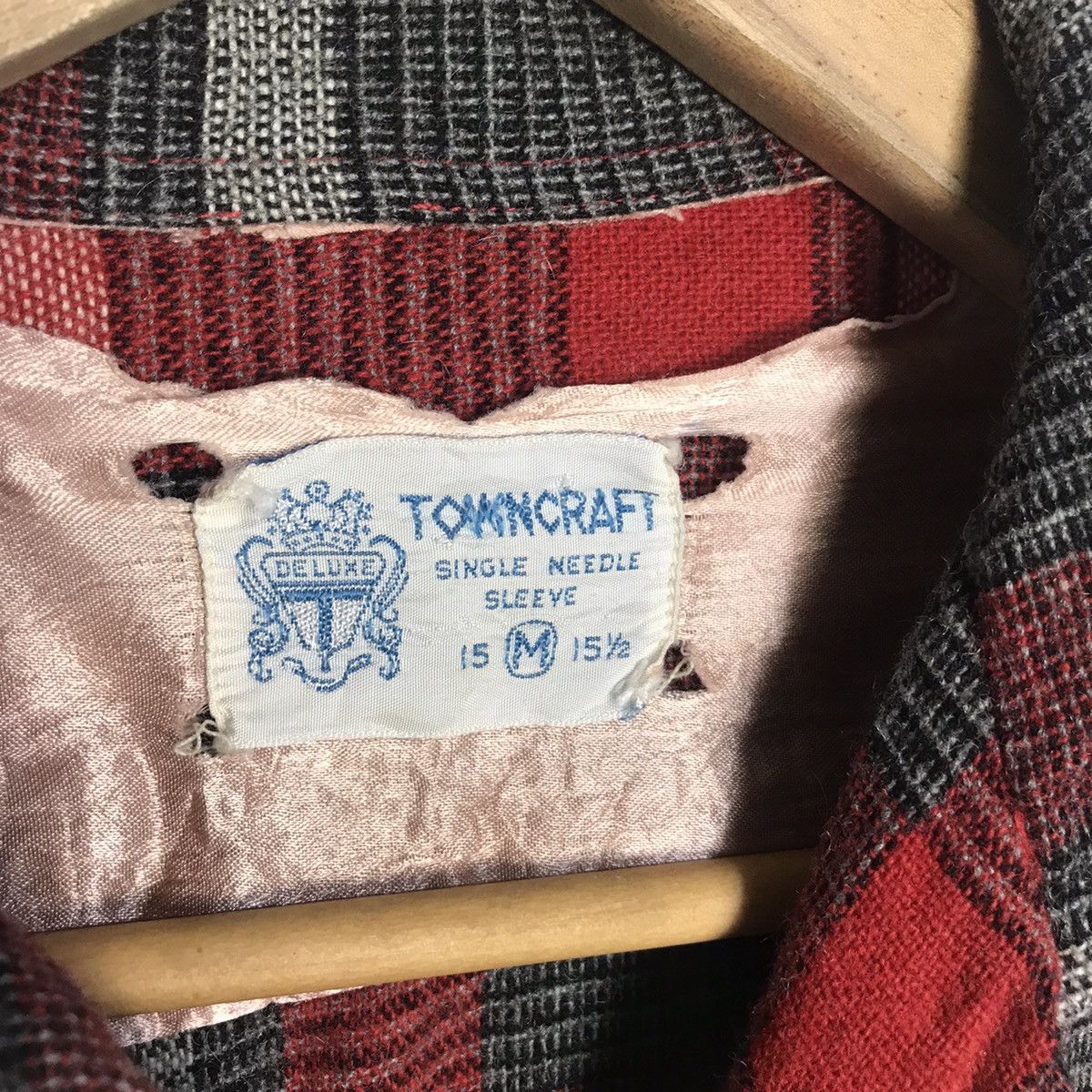 Towncraft Vintage towncraft deluxe wool shirt Size US M / EU 48-50 / 2 - 3 Thumbnail