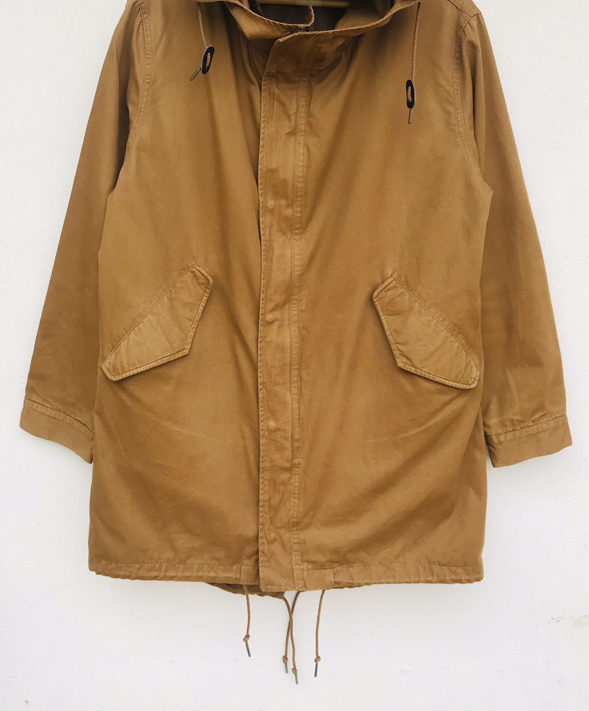 Japanese Brand Back Number brown parka quedrophenia style mods hoodie Size US M / EU 48-50 / 2 - 5 Thumbnail